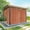 Orange, variant on Burnt Orange Outdoor Curtains for Patio, Modern Solid Color Sunshade Privacy Drapes Grommet Waterproof Outside Curtains for Porch/Cabana/Balcony 54"x 95", 2 Panel