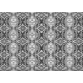 thumbnail image 1 of Ahgly Company Machine Washable Indoor Rectangle Transitional Gray Cloud Gray Area Rugs, 2' x 4', 1 of 7