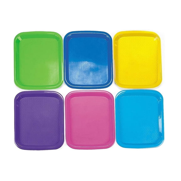 Cool Craft Trays - Craft Supplies - 6 Pieces