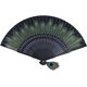 thumbnail image 2 of Abanico plegable chino Apuakthei, abanico plegable con diseño de pavo real, abanico de bambú, abanico de bambú, 2 of 6