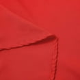 thumbnail image 6 of ZHENHONG T Shirts for Women,Plain Half Rolled Sleeve Chiffon Shirts V Neck Drop Shoulder Loose Tops,Red Women Blouses, 6 of 7