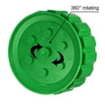 thumbnail image 4 of Uxcell Rotating Burring Holder 35 Holes 360 Degree Rotating Mandrel Drill Holder, Green, 4 of 6