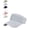 Gray, variant on Women's High Ponytail Sun Visor Hats, Open-Top Elastic Fit, Wide Brim Quick-Drying Cap for Sports, Travel, Outdoor Activities