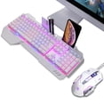 thumbnail image 2 of Juego de teclado y mouse con cable Baoblaze Peine del ratón del teclado del juego, 2 of 8
