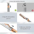 thumbnail image 4 of Hair Straightener Nozzle Plate for HS01 HS05 HS08 Styler Nozzles Attachment for Smooth Hair Style, 4 of 5