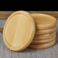 thumbnail image 2 of 6 Pcs Bamboo Office Decoration Decorations for Home Plant Pot Holder The Dish, 2 of 6