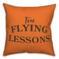 thumbnail image 2 of Creative Products Flying Witch 18 x 18 Spun Poly Pillow, 2 of 3