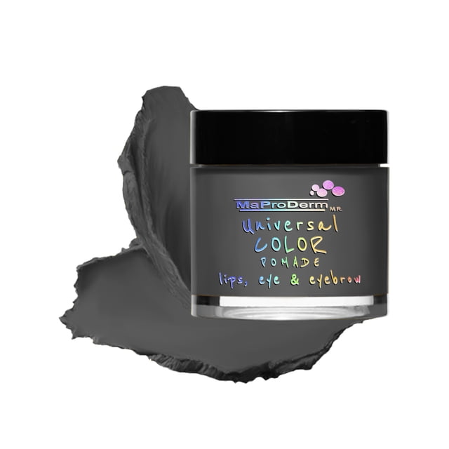 Universal Color Pomade 95 Grafito Maproderm. Aplicarlo como sombra, delineador para ojos, cejas, labial y rubor