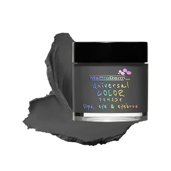 Universal Color Pomade 95 Grafito Maproderm. Aplicarlo como sombra, delineador para ojos, cejas, labial y rubor