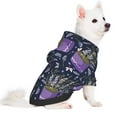 thumbnail image 2 of Haiem Lavender Flowers for Winter Dog Hoodie Sweatshirts with Pockets Warm Dog Clothes for Small Dogs Chihuahua-X-Small, 2 of 7