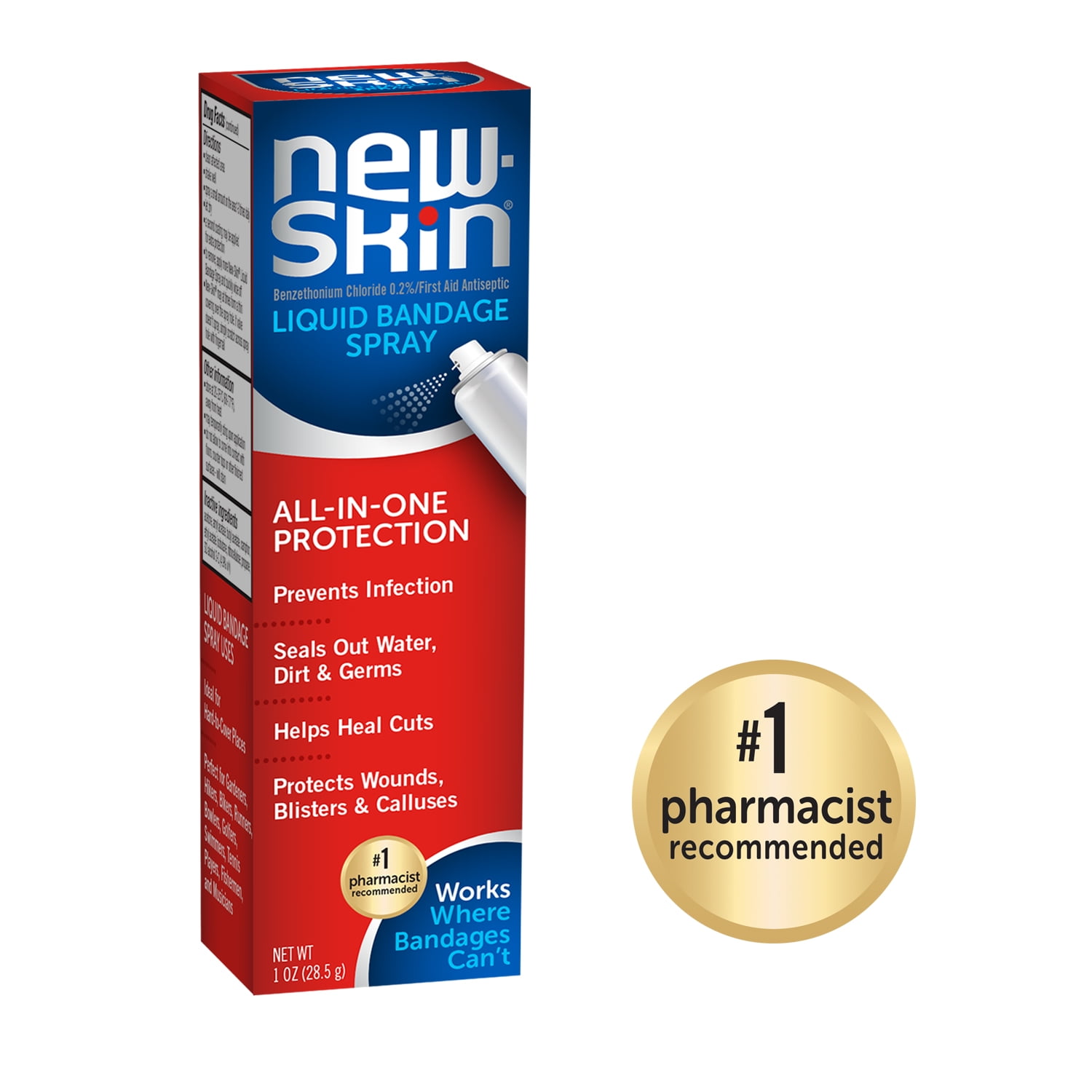New Skin Liquid Spray Bandage, 1 Oz