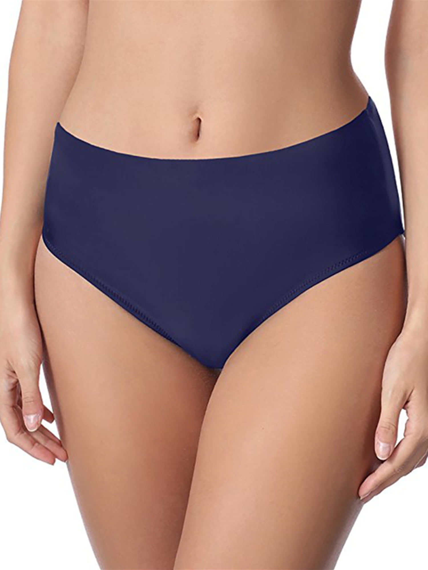 UKAP - Ladies Women Plus Size Swim Bottoms Briefs Mid Waist Bikini Bottom Tankini Shorts Swim 