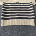 thumbnail image 6 of Fengqque Kids Boys Long Sleeve Round Neck Sweater Knit Pullover Warm Striped Sweater 4-12 Years Old Black 7-8 Years, 6 of 9