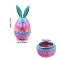 thumbnail image 1 of VOAVEKE Home Decor,Bathroom Decor,Printed Easter Decoration Ornament Simulation Box Twisting, 1 of 7