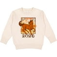 thumbnail image 2 of Inktastic 2026 Chinese New Year Horse Toddler Sweatshirt, 2 of 4