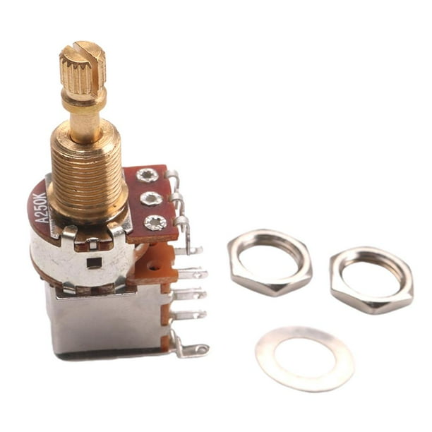 Partes de repuesto de guitarra potenciómetro shamjiam Dorado T6061 aluminum