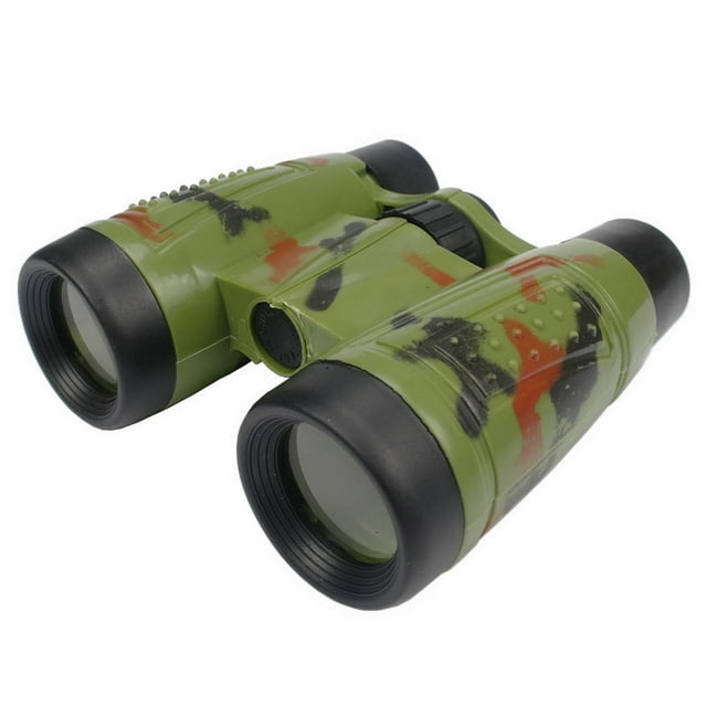 Jumelles Jouets Éducatives pour Enfants, Télescope d'Exploration Extérieure avec Mise au Point Réglable et Sangle Sécuritaire