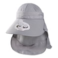 thumbnail image 1 of Sombrero de verano para mujer con visera y ventilador con carga USB, ideal para acampar al aire libre y viajar., 1 of 10