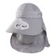 thumbnail image 3 of Sombrero de Visera de Ventilador de Carga USB ANGGREK Algodón UPF50+, 3 of 8