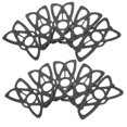 thumbnail image 4 of KAKOWELY 15pcs Motorcycle Phone Mount Tether Replacement Silicone Bands For Bike Phone Holder Plastic Mesh Grid Accessories For Bike Bicycle,Motorcycle Handlebar,Scooter,3.94X"X2.17"X0.08", 4 of 4
