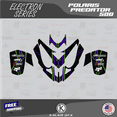 thumbnail image 2 of Kalair GFX Graphics Kit for Polaris ATV PREDATOR 500 (2002-2011) Electron Series, 2 of 5