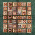 thumbnail image 1 of Ahgly Company Indoor Square Abstract Bakers Brown Abstract Area Rugs, 5' Square, 1 of 6