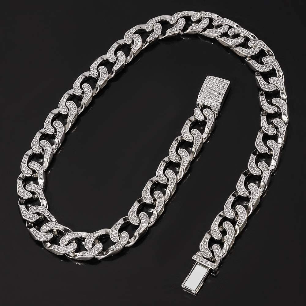 14MM Miami Cuban Link Hip Hop Choker 