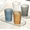 Clear,Gray,Orange，Blue, variant on Unbreakable Cup, Bathroom Tumbler, Plastic Toothbrush Holder, Tumbler Cup, Bathroom Cups,Makeup Brush Holder,Set of 4 Reusable Drinking Glasses.(Clear,Gray,Orange，Blue)