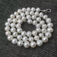 thumbnail image 4 of GAVONO Natural White 7-10mm Akoya Freshwater Pearl Necklace 14-50'' 925 Silver Clasp-8-9 mm-20 in, 4 of 5