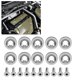 thumbnail image 4 of M6 Gasket Bolt for Car Modification, License Plate Frame Decoration Screw (Silver), 4 of 4