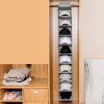 thumbnail image 3 of Armario colgante Ropa Monedero Sombrero Perchero 10 Estantes Colgando Armario Organizador 15x30x125cm 15x30x125cm Fanmusic Armario colgante, 3 of 7