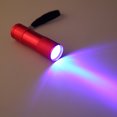 thumbnail image 4 of Lámpara 9LED UV Linterna portátil Luz morada Antideslizante 395nm Retroiluminación (Rojo) Tmvgtek Para estrenar, 4 of 8