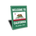 thumbnail image 3 of Welcome to California Novelty Sign, Metal Wall Decor - 10x14 inches, 3 of 4