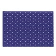 thumbnail image 1 of Navy Cutting Board, Polka Dots Pattern Nostalgic Feminine Shabby Form Little Spots Motif, Decorative Tempered Glass Cutting and Serving Board, Large Size, Purple White, by Ambesonne, 1 of 1
