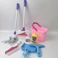 thumbnail image 6 of JMKQLZ Kids Cleaning Set, 8 Pcs Housekeeping Play Set Includes Broom Mop Duster Dustpan Brushes Rag and Organizing Bucket, Cleaning Toys Gift for Girls Boys Age 3-6, 6 of 7
