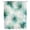 Green, variant on Blue Floral Sheer Curtains 63 Inch Length, Light Filtering Voile Curtain Panel, Vintage Country Ink Flowers Retro Golden Lines Rod Pocket Drapes Window Treatments for Living Room Bedroom 52"x63"