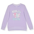 thumbnail image 2 of Sleep On It Girls 2-Piece Long Sleeved Brushed Jersey Pajama Set - Never Stop Dreaming, 10-12, 2 of 5
