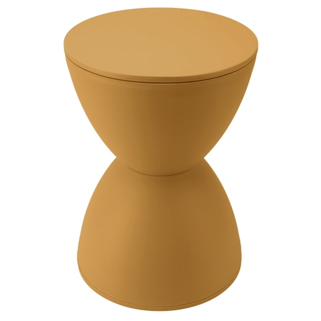 Hourglass Shaped Stool, Hourglass Stool Versatile For Bathroom Ginger