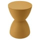 thumbnail image 3 of Taburete con forma de reloj de arena Jadeshay plástico mesa auxiliar redonda para el hogar, 3 of 12