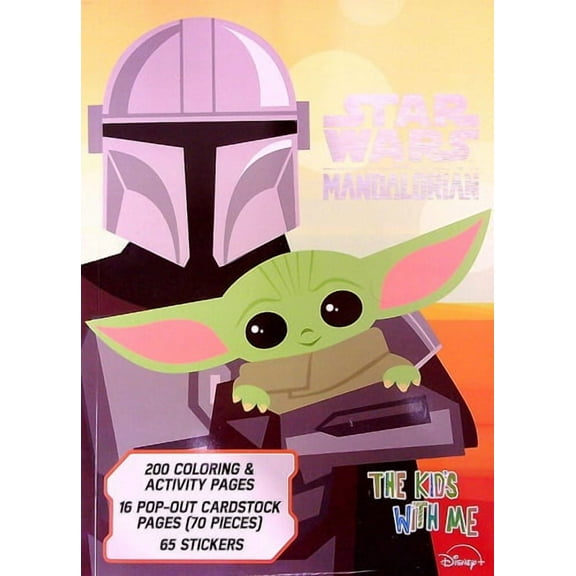 Star Wars the Mandalorian Coloring and Activity Book