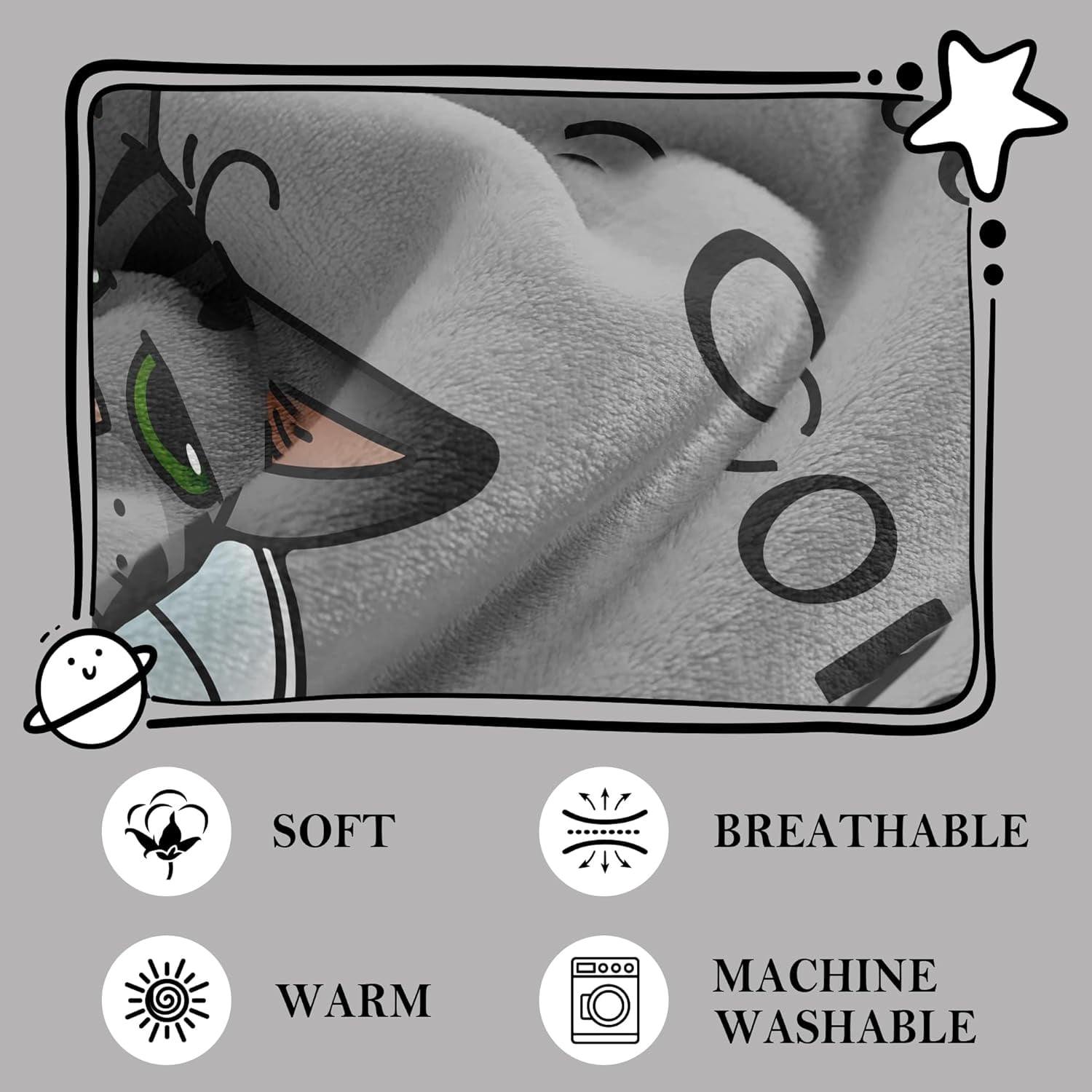 Get Well Gifts for Women/Men After Surgery, Sympathy Gift, Get Well Soon Blanket, Feel Better/Surgery Recovery Gifts for Women, After Surgery Gifts, at Least You Dont Have To Wear A Cone Throw