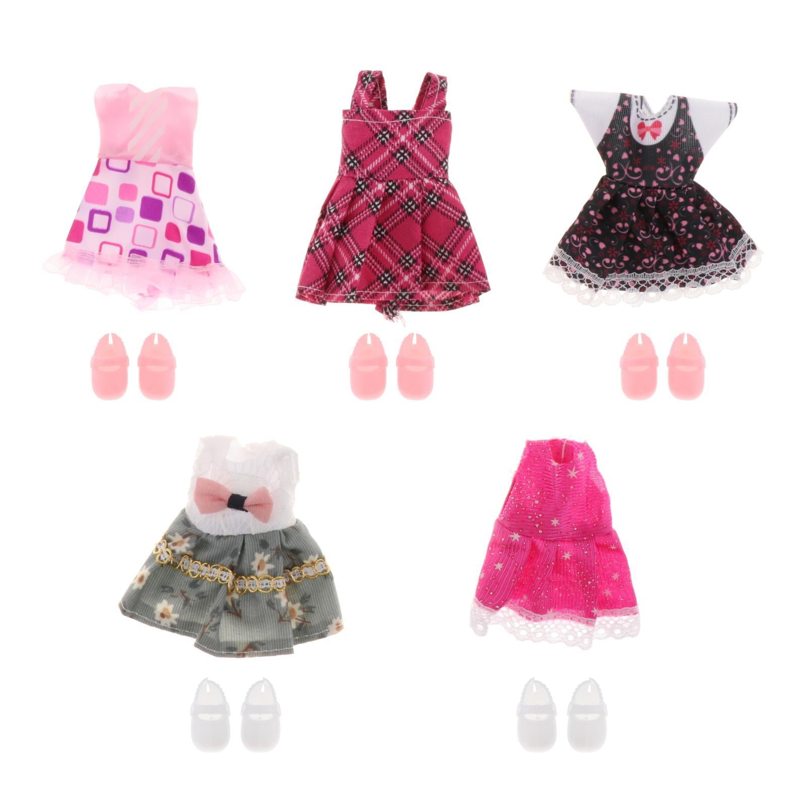 Dollhouse Modern Family Outfits Miniature 1:12 Scale Dolls Clothing Set ...