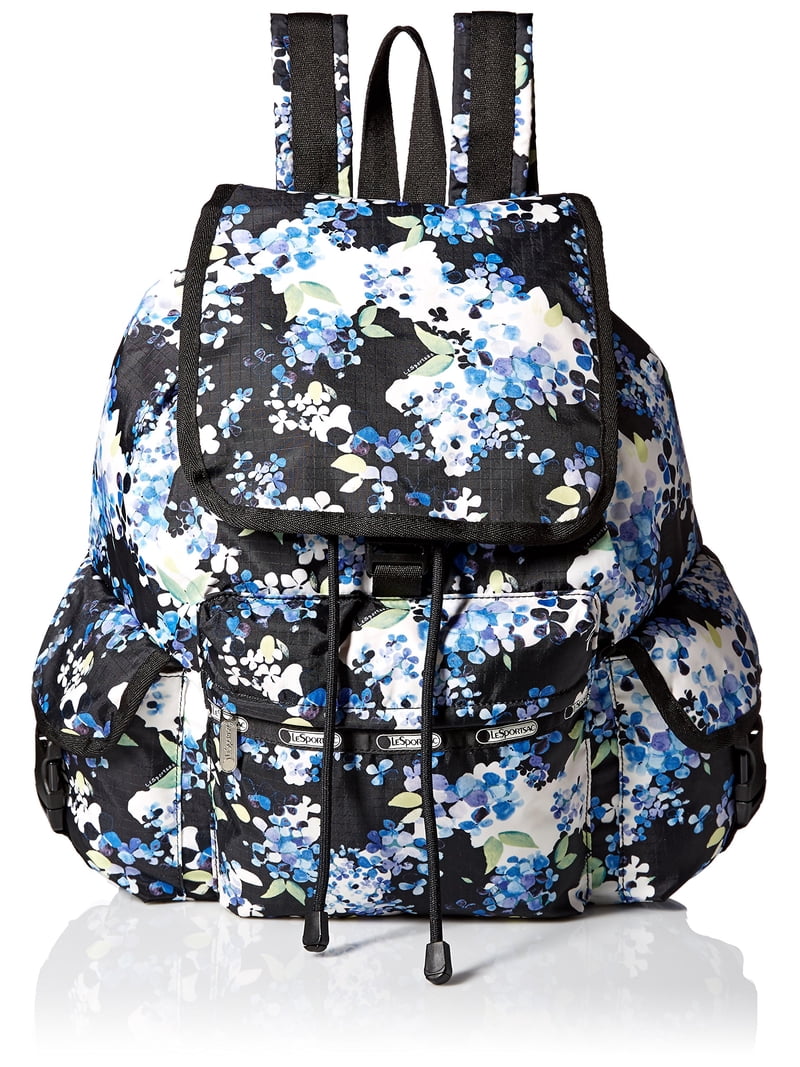 Lesportsac Multicolor Floral Backpack Vintage 80s LeSportSac Bucket Bag Sling Backpack Colorful  main image 4