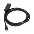 thumbnail image 4 of Cable tipo C a Displayport 4K HD chapado en oro para evitar interferencias Cable tipo C a DP de 10 Gbps para TV proyector PC 5,9 pies, 4 of 5