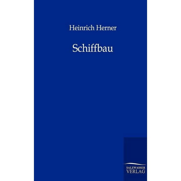 Schiffbau (Paperback)