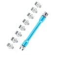 thumbnail image 2 of Llave para radios de Motocicleta Llave para radios de Motocicleta Juego de Llaves CNC 5.0‑6.8 Longitud 93 mm/3.7in para la mayoría de Las Motocicletas(Azul), 2 of 14