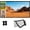 #2, variant on Metallic Anti Light Projector Screen Outdoor 4k HD 16:9 Projection Screen Indoor Portable Foldable Ambient Light Rejecting Daytime Wall Mount Wrinkle-Free Fast Setup for Home Theater(#2,60in)