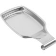 thumbnail image 2 of Amosfun Stainless Steel Spoon Rest for Utensils Multifunctional Kitchen Tool Holder with Space Saving Design 4.5 x 4.5 Inch, 2 of 5