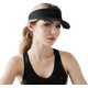 thumbnail image 1 of ZHAOCHENG Sombrero para el solmujerciclismotranspirablecapaelásticosuaveviseradeportestenisgolfmaratónexteriorprotecciónUVUPF50+(negro), 1 of 5