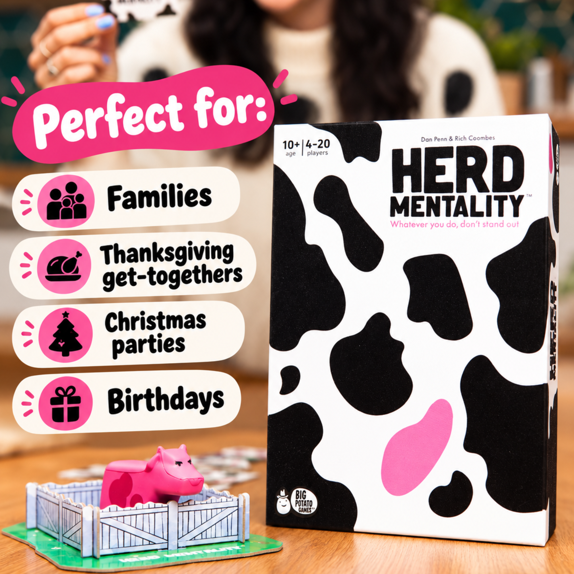 Big Potato Games Herd Mentality Party Board Game photo 4